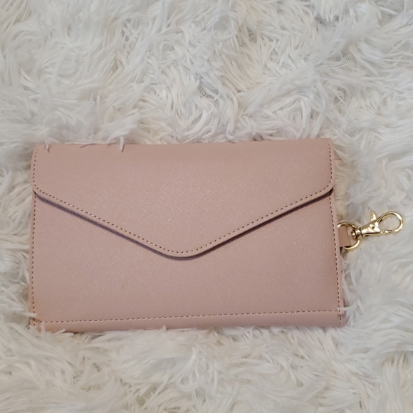 Blush Wristlet Wallet - Picture 1 of 7